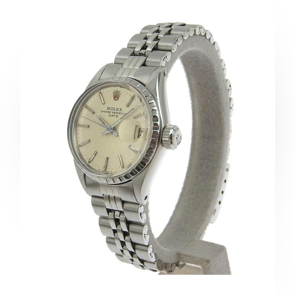 Rolex Oyster Perpetual Watch Date No. 20 6524 Stainless Steel ladies watch - Picture 4 of 17